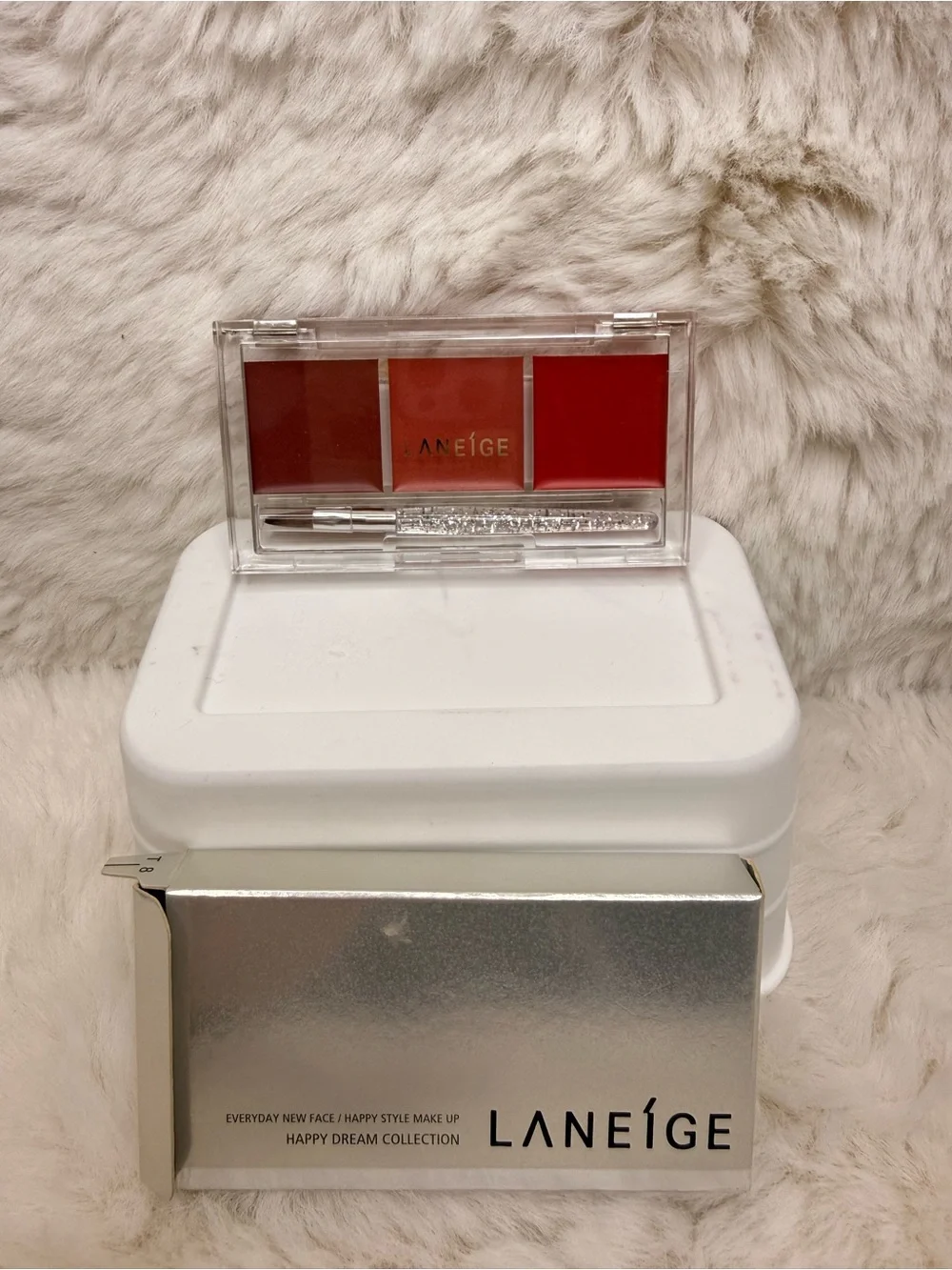 Discontinued Laneige Happy Dream Collection Lip Palette Set Korean Beauty Rare